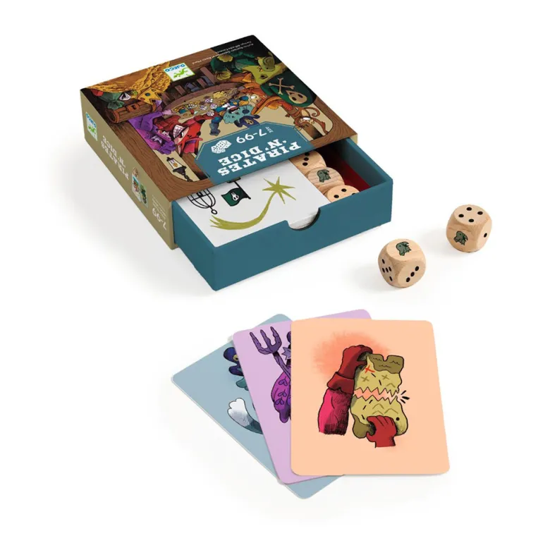 Djeco Game, Dice Game - Pirates 'n' Dice