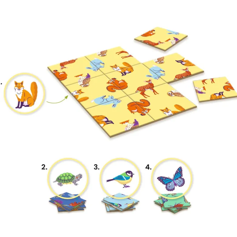 Djeco Game, Sologic - Impossiblo Animo