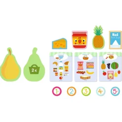 Djeco Grocery Store Playset, Mia & Léo