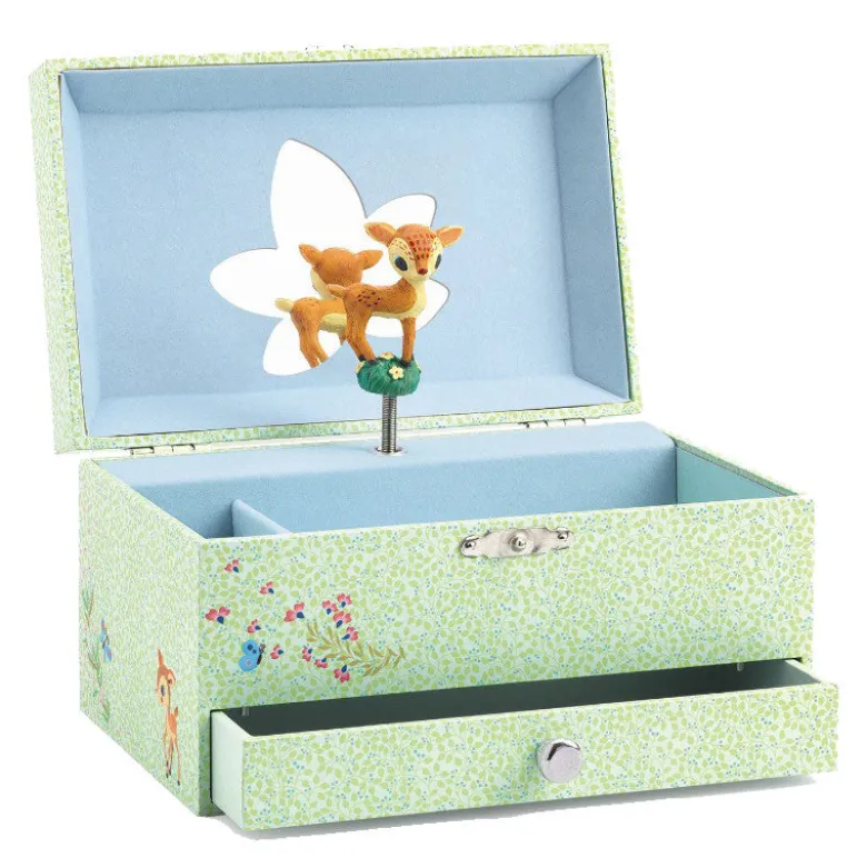 Djeco Jewelry Box with Music, Bambi