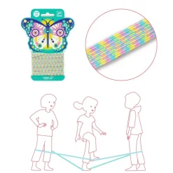 Djeco Jumping Rubber Band, Butterfly