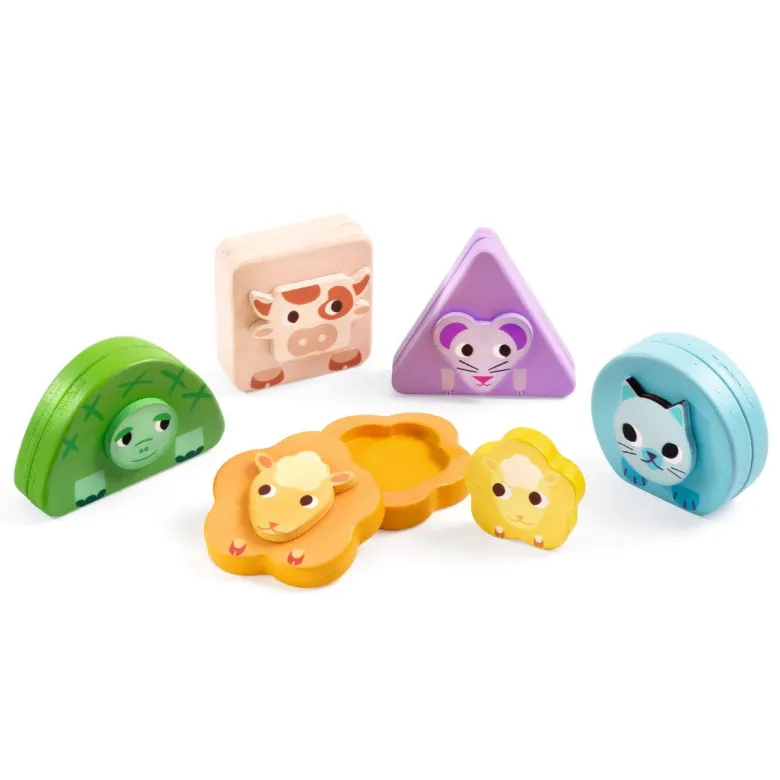 Djeco Kimami Farm, Magnetic Hide-and-Seek Game