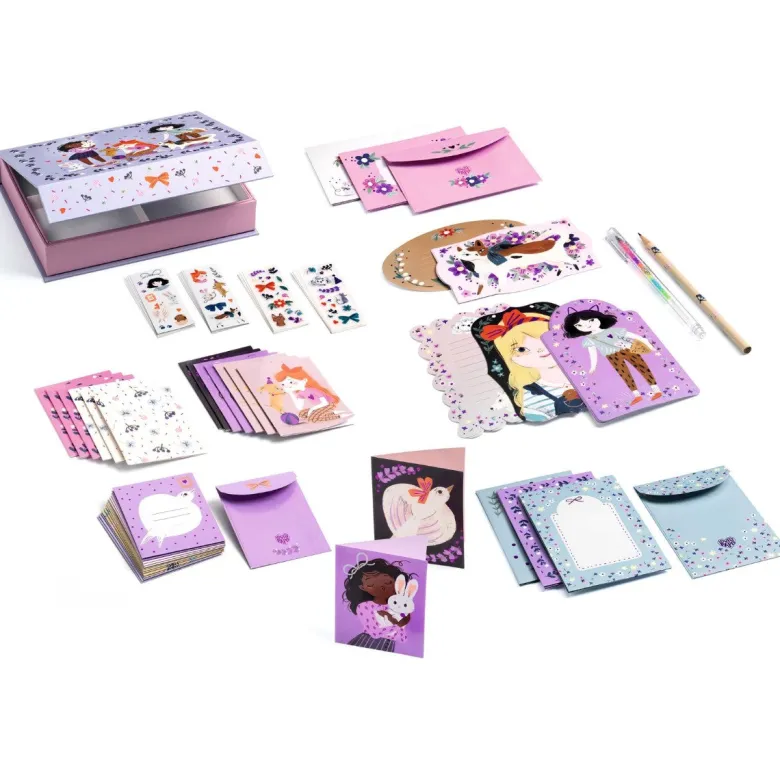 Djeco Lovely Paper Stationery Set, Lucille