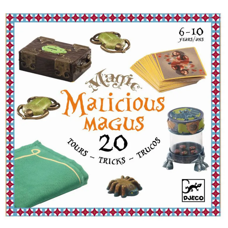 Djeco Magic Set, Malicious Magus - 20 Enchanting Tricks