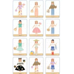 Djeco Magnetic Play, Inzebox – Dress-Up