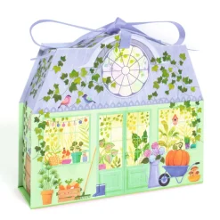 Djeco Mi House, DIY Miniature World in Suitcase - Olive