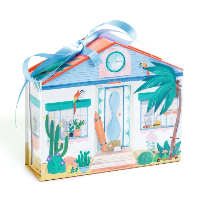 Djeco Mi House, DIY Miniature Universe in Suitcase - Mia