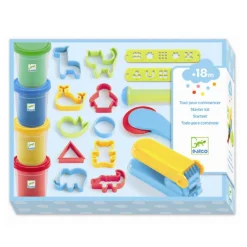 Djeco Modeling Clay and Molds, Creative Kit