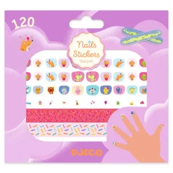 Djeco Nail Stickers, Happy Birthday!