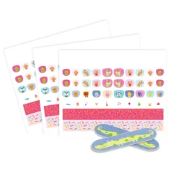 Djeco Nail Stickers, Happy Birthday!