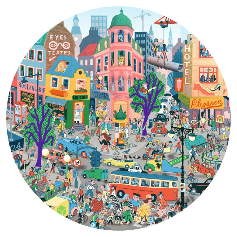 Djeco Observation Puzzle, City - 200 Pieces