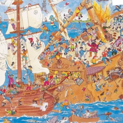 Djeco Observation Puzzle, Pirate - 100 Pieces