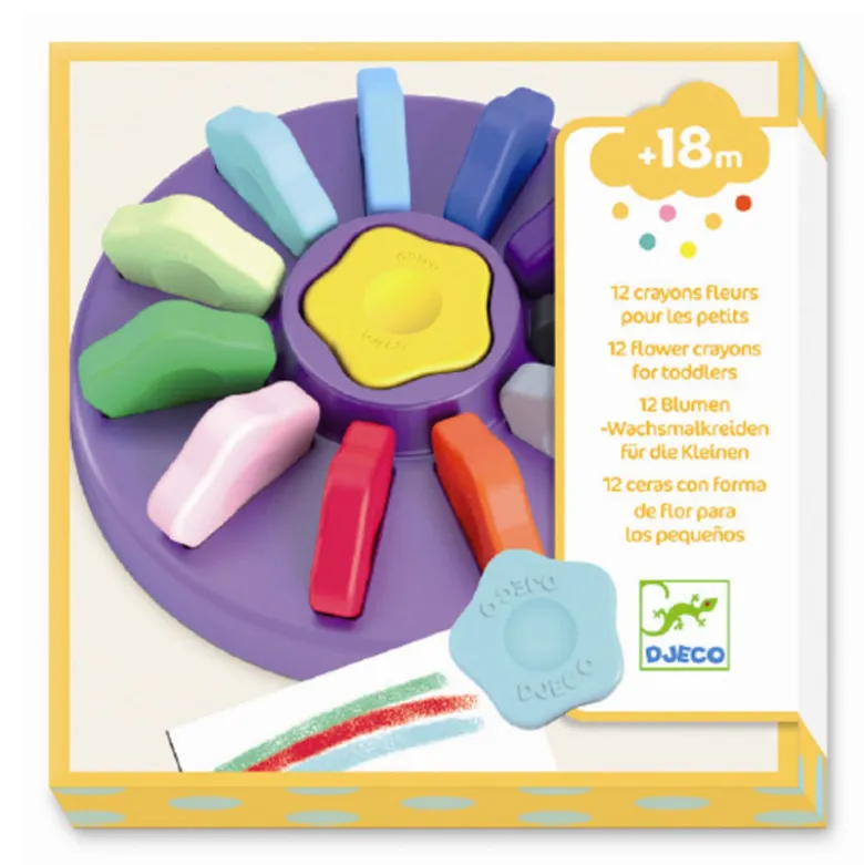 Djeco Oil Pastels, Set of 12