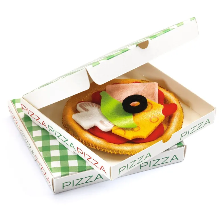 Djeco Play Food, Roberto Pizza Set