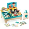 Djeco Play Food Set, Léa & Milo - Little Market Stall