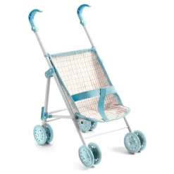 Djeco Pomea, dukkeklapvogn blå 44 cm