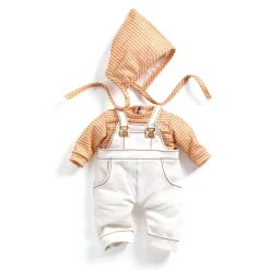 Djeco Pomea dukketøj, Sæt med overalls, Cannelle