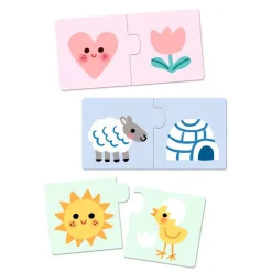 Djeco Puzzle Duo – Colours