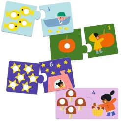 Djeco Puzzle Duo – Numbers