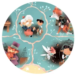 Djeco Puzzle, Story Puzzle, Pinocchio - 54 Pieces