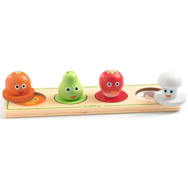 Djeco Puzzle, Vegi'n'Co, Figure Puzzle