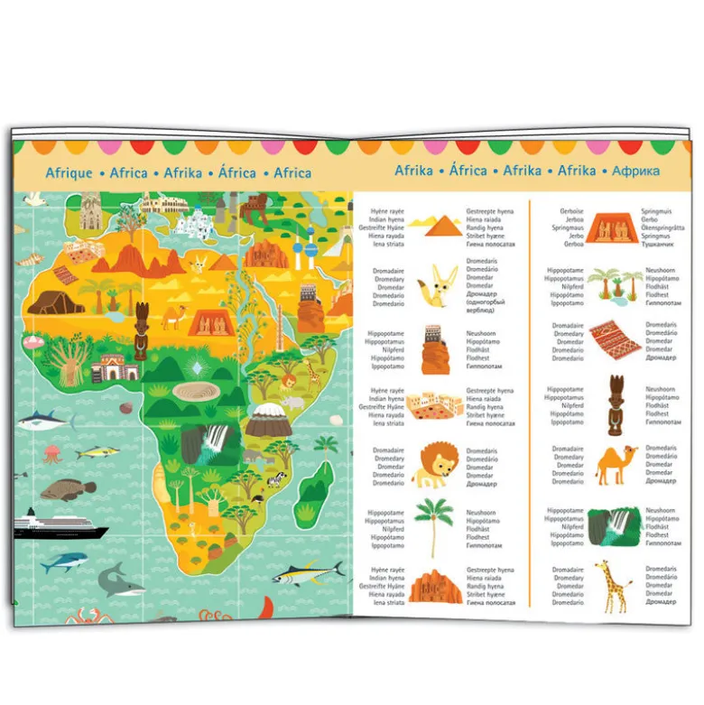 Djeco Puzzle, World Monuments - 200 Pieces