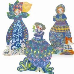 Djeco Scratch Cards, Beautiful Dresses