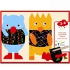 Djeco Scratch Cards, Little Monsters