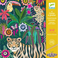Djeco Scratch Cards, Rococo