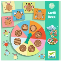 Djeco Sensory Touch and Feel Game, Bzz