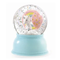Djeco Snow Globe with Light - Unicorn