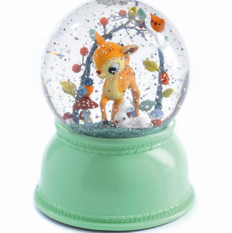 Djeco Snow Globe with Light - Bambi