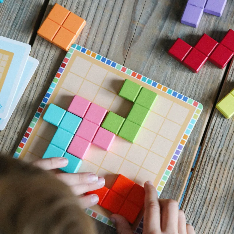 Djeco Solo Game, Brain Twister - Polyssimo