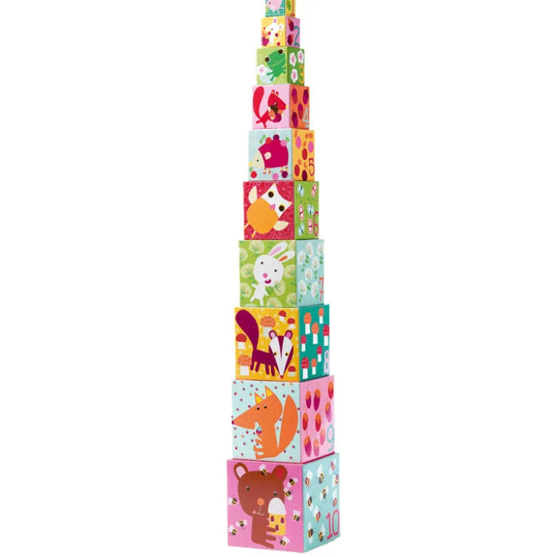 Djeco Stacking Blocks – Forest