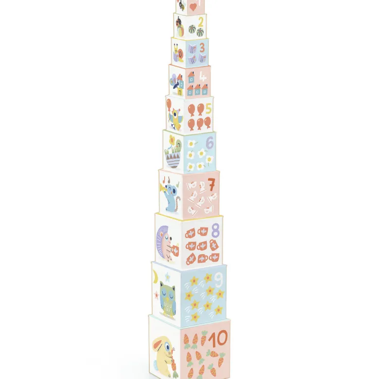 Djeco Stacking Blocks, BabyBloki