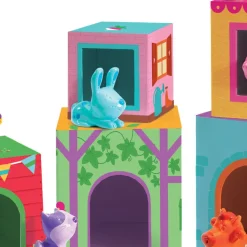 Djeco Stacking Blocks with Animals, Topanifarm