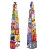Djeco Stacking Cubes, Stigen