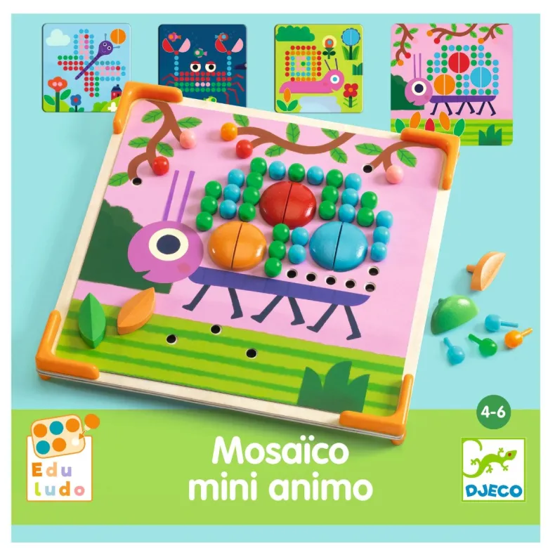 Djeco Stick Mosaics, Little Animals