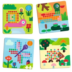 Djeco Stick Mosaics, Little Animals