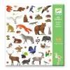 Djeco Stickers, Fauna
