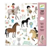 Djeco Stickers, Horses