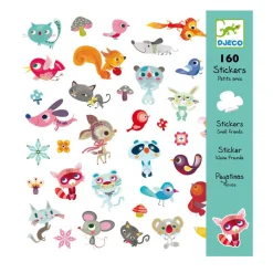 Djeco Stickers, Little Friends
