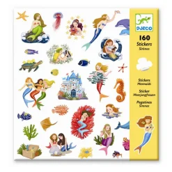 Djeco Stickers: Mermaids