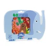 Djeco Stickers, Safari Animals - 62 pcs