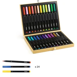 Djeco Suitcase with Felt-Tip Pens