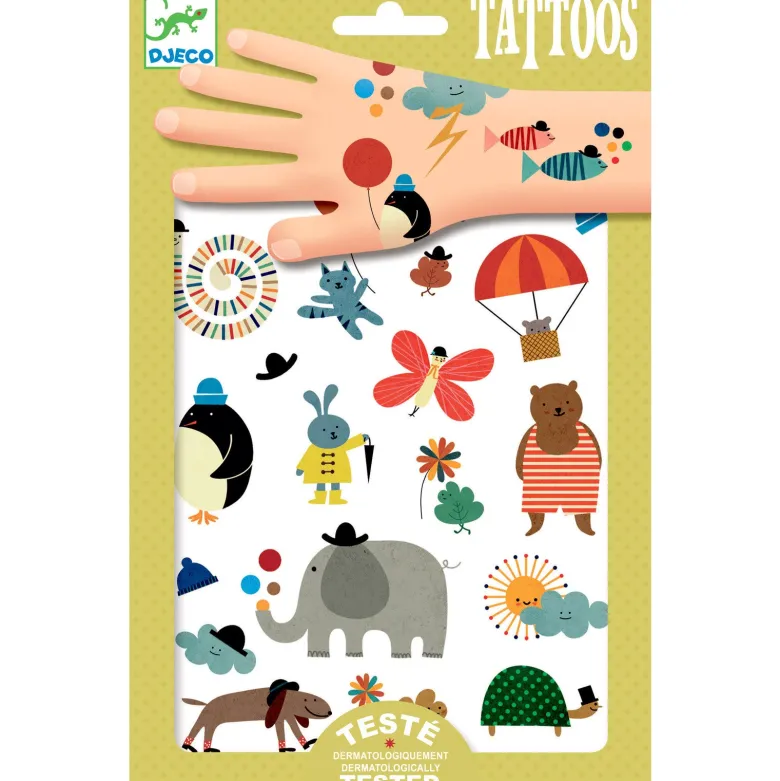 Djeco Tattoos - Delightful Friends