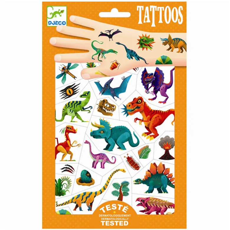 Djeco Tattoos, Dino Club