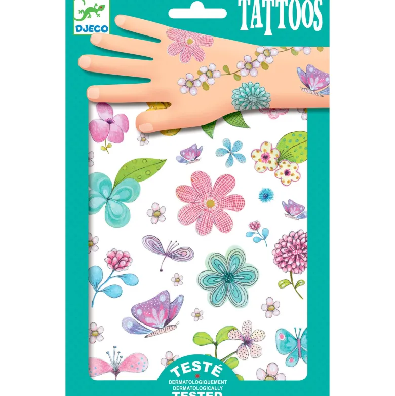 Djeco Tattoos, Flowers
