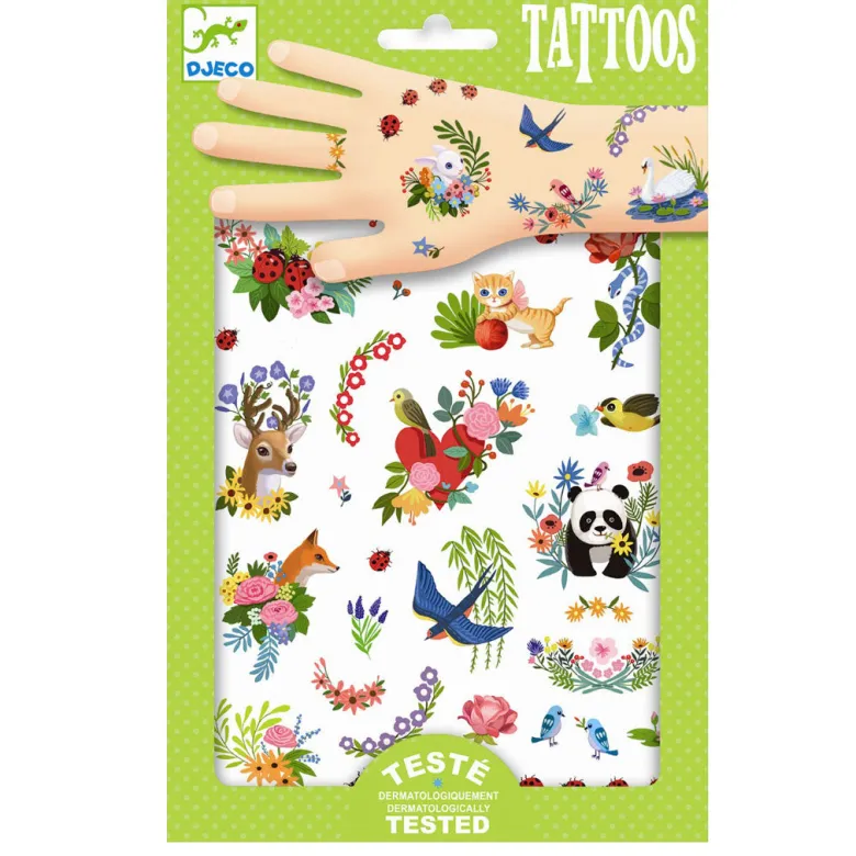 Djeco Tattoos, Spring Collection