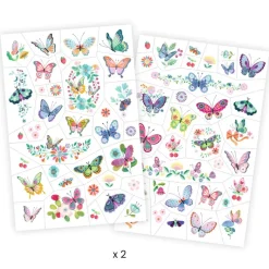 Djeco Temporary Tattoos, Butterflies